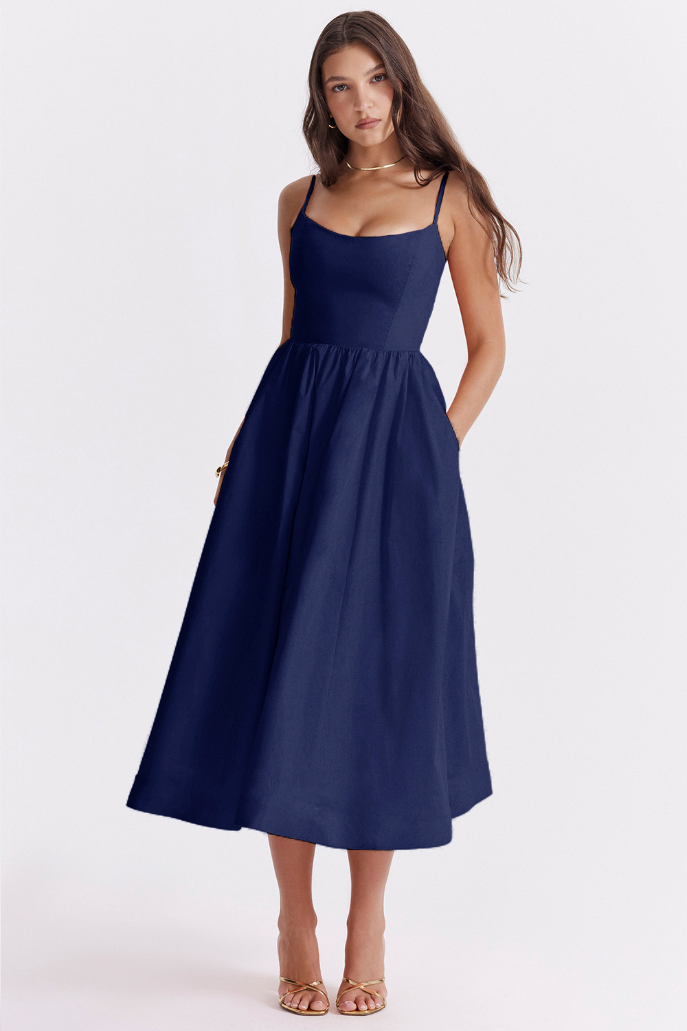 Elle™ | Elegantes Korsett-Midikleid