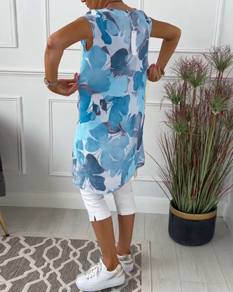 Dara | Lässige Blumenbluse