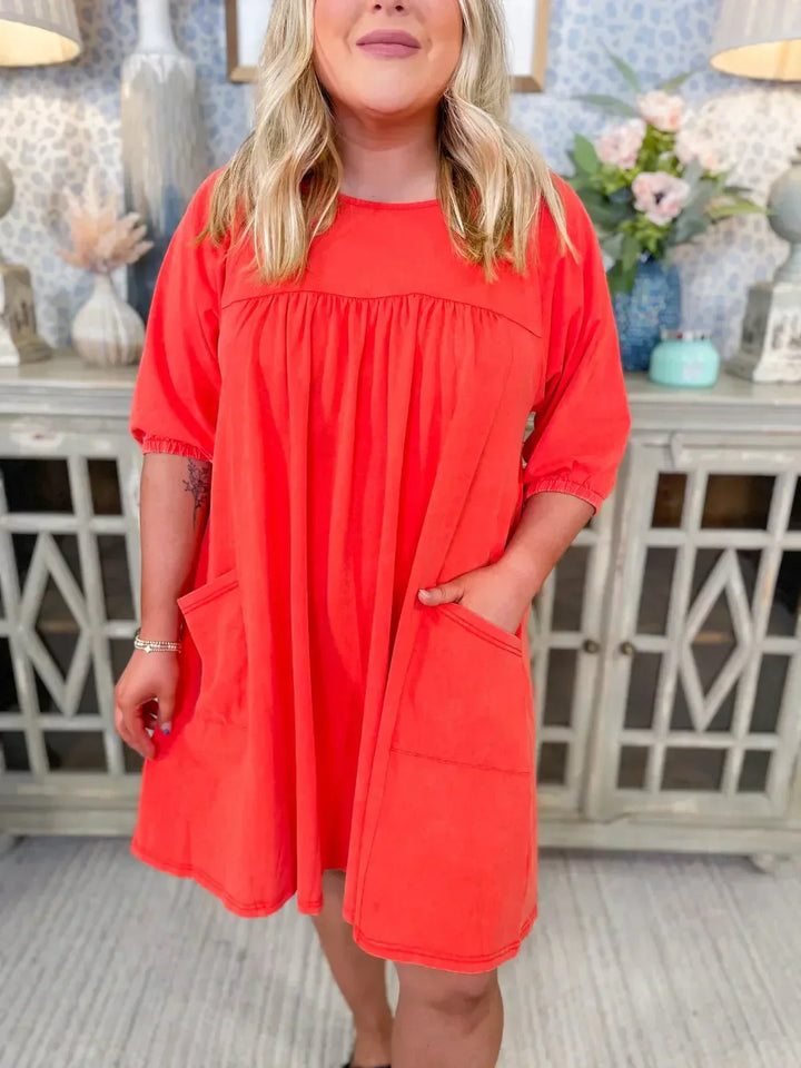 Meg | Zeitloses Fließendes Kleid