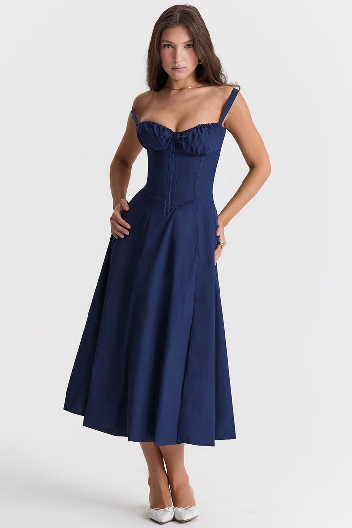 Vera™ | Romantisches Korsett-Midikleid