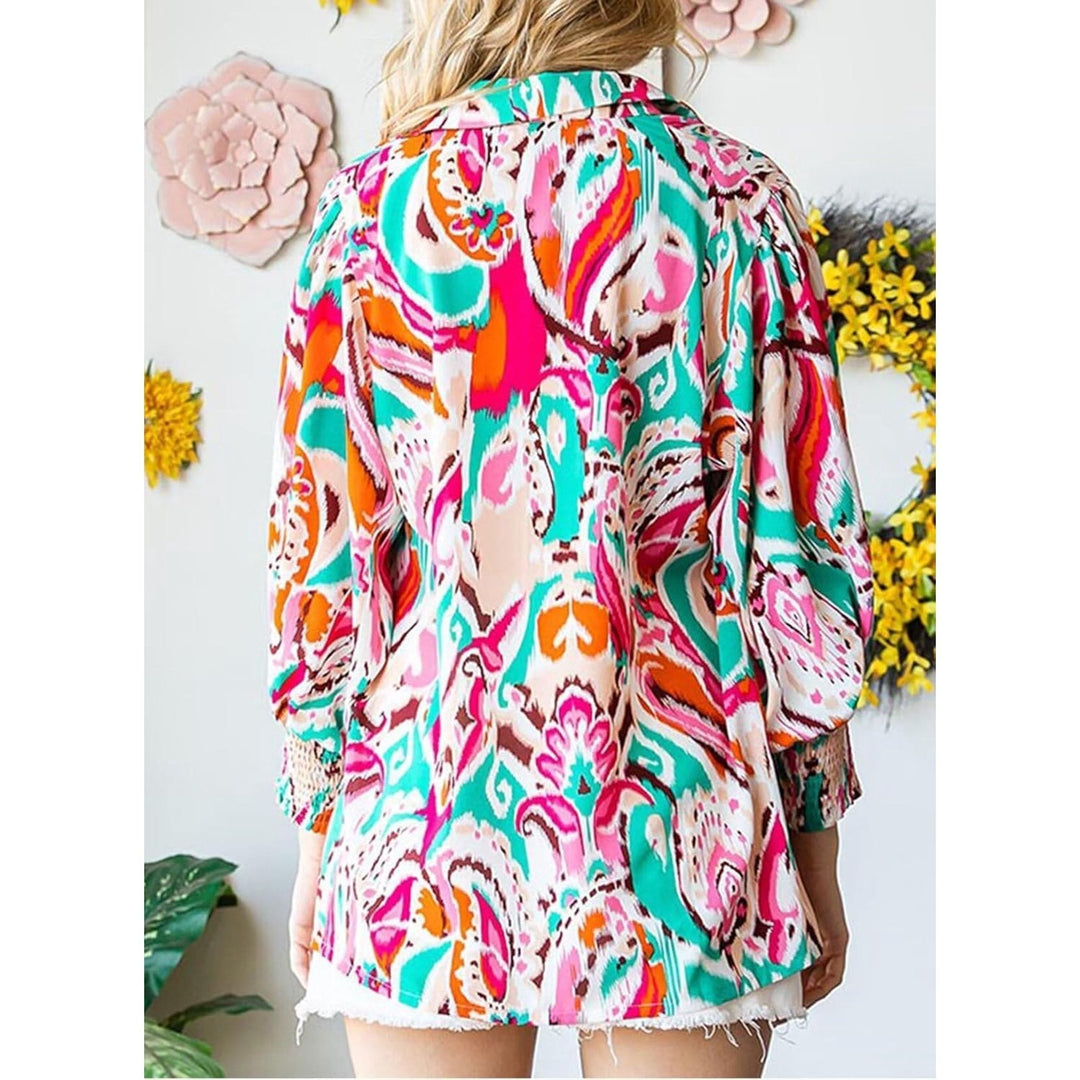 Charie | Elegante Paisley-Bluse