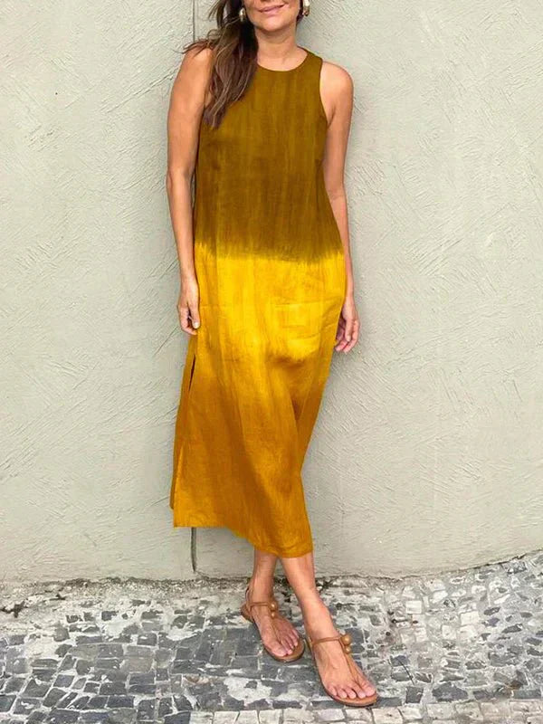 Selia | Treibholz-Farbverlauf-Kleid