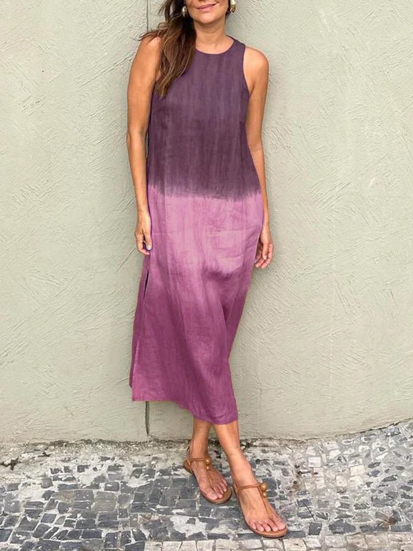 Selia | Treibholz-Farbverlauf-Kleid