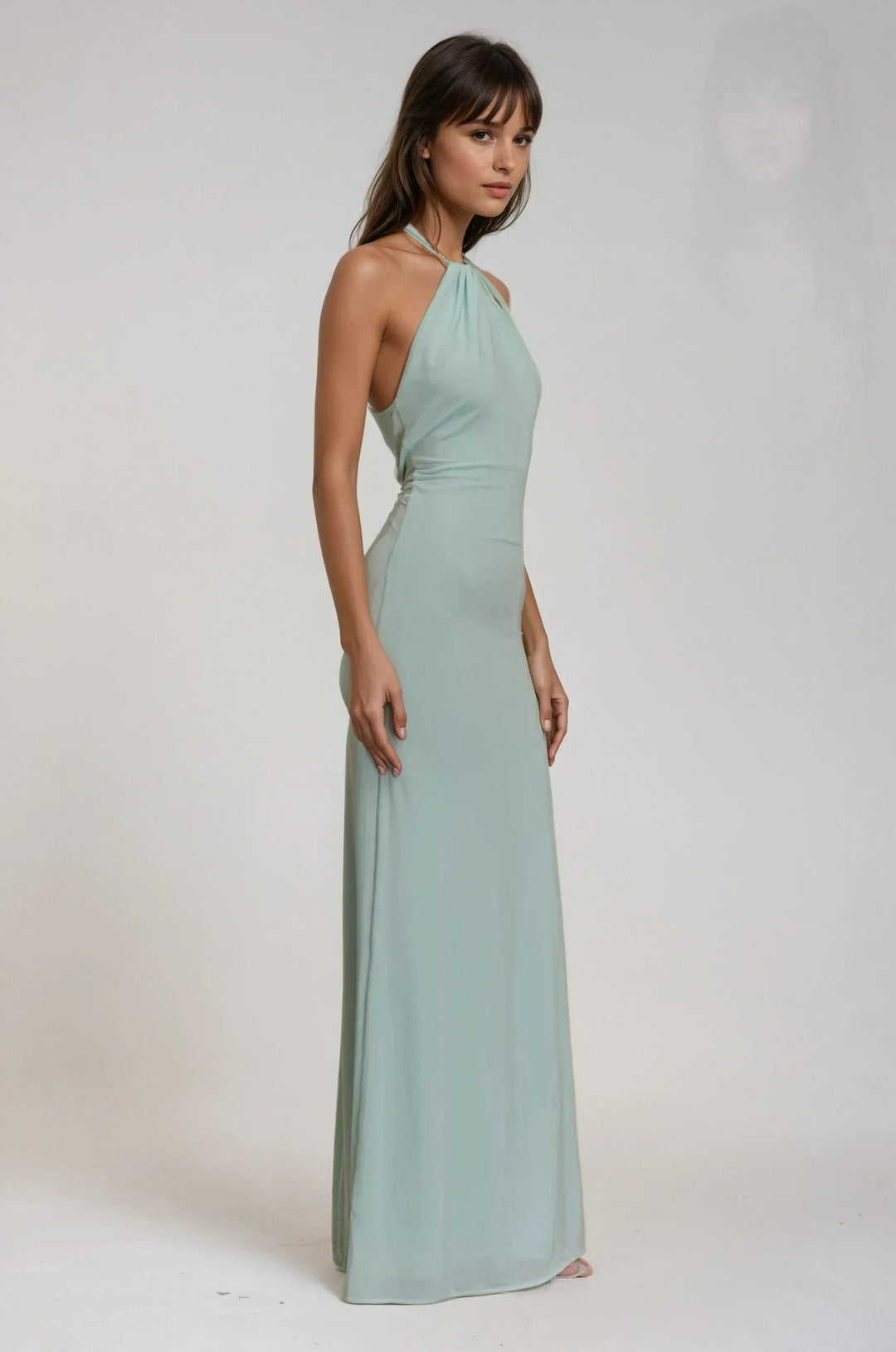 Lena™ | Elegantes Halter-Maxikleid