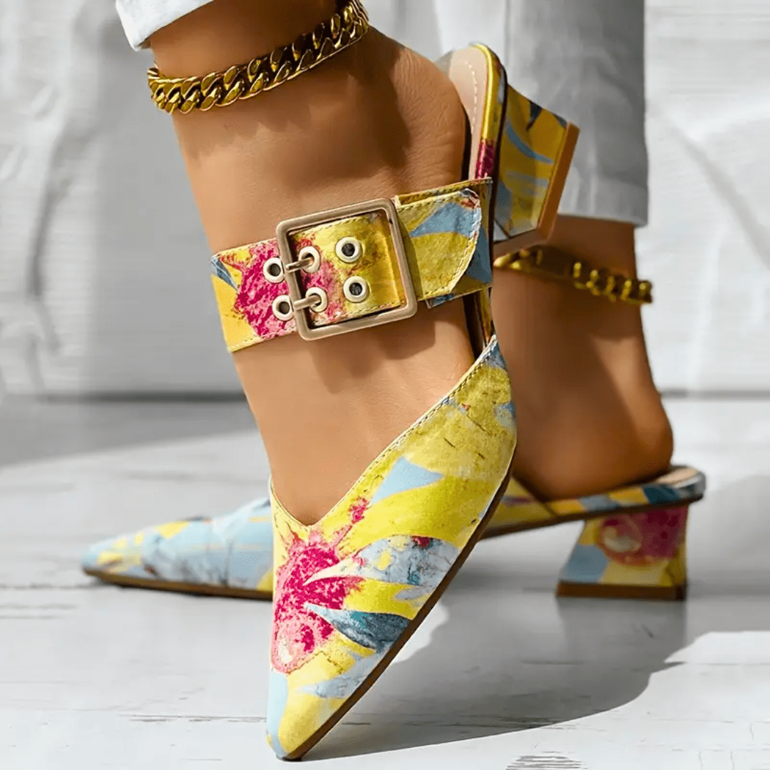 Bello | Bunte Regenbogen-Heels