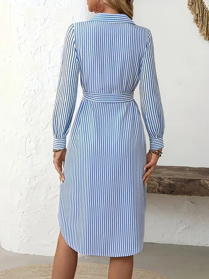 Coastal Grace™ Hemdkleid mit Gürtel