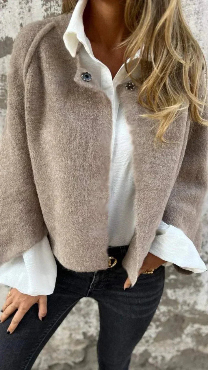 Olivia | Elegante Weiche Jacke