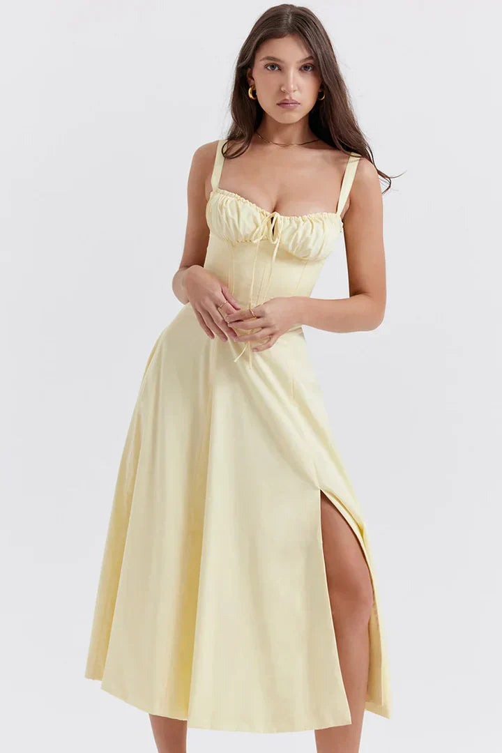 Vera™ | Romantisches Korsett-Midikleid