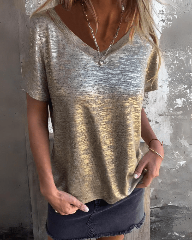 Melanie | Elegantes Ärmel-T-Shirt