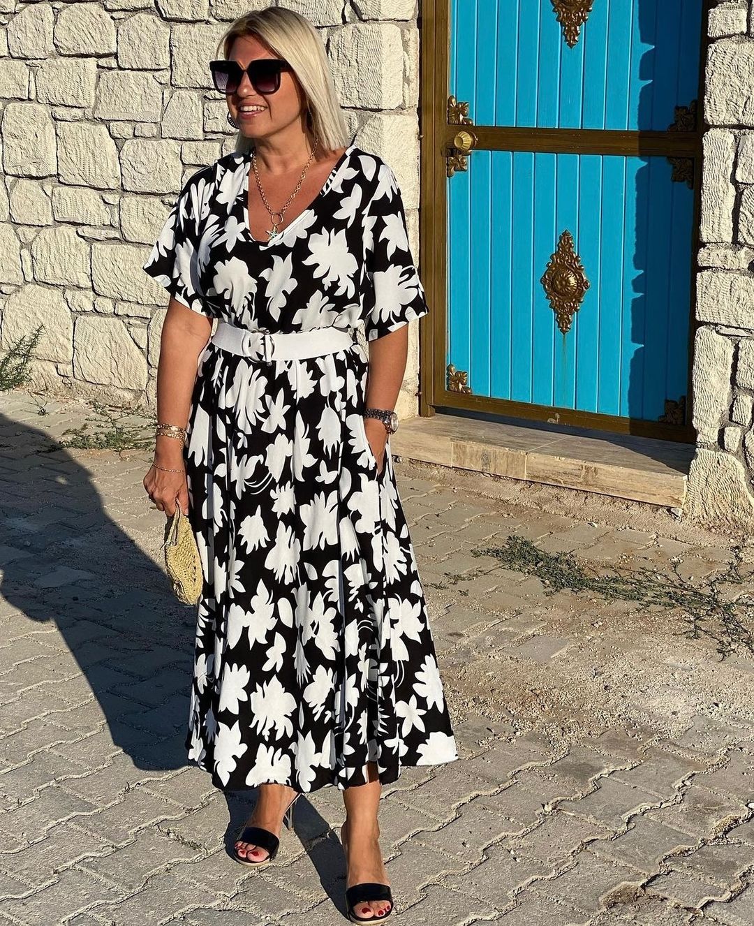 Rosabel | Anmutiges Fließendes Kleid