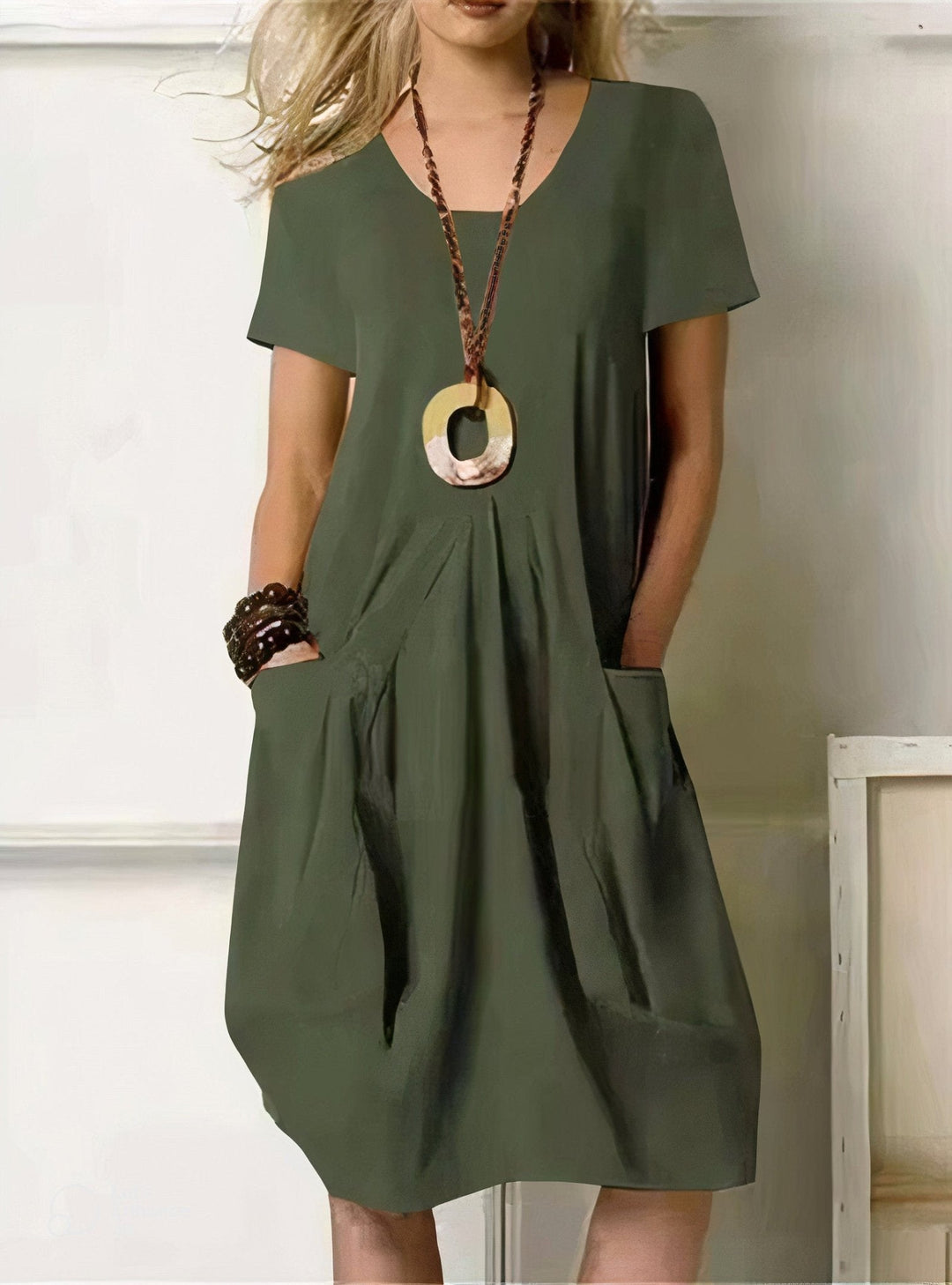 Kwani | Lässiges Fließendes Kleid