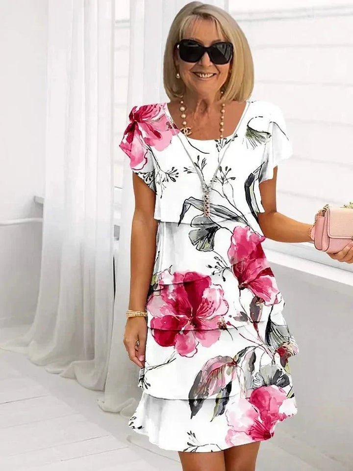 Jenna | Fließendes Blumenkleid