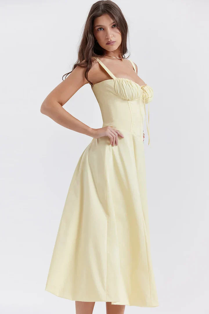 Vera™ | Romantisches Korsett-Midikleid