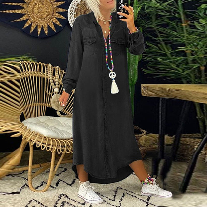 Eden | Bequemes Jeanskleid