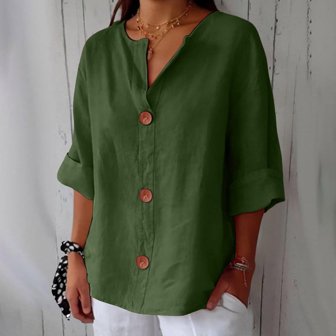 Lyca | Luftige Struktur-Bluse