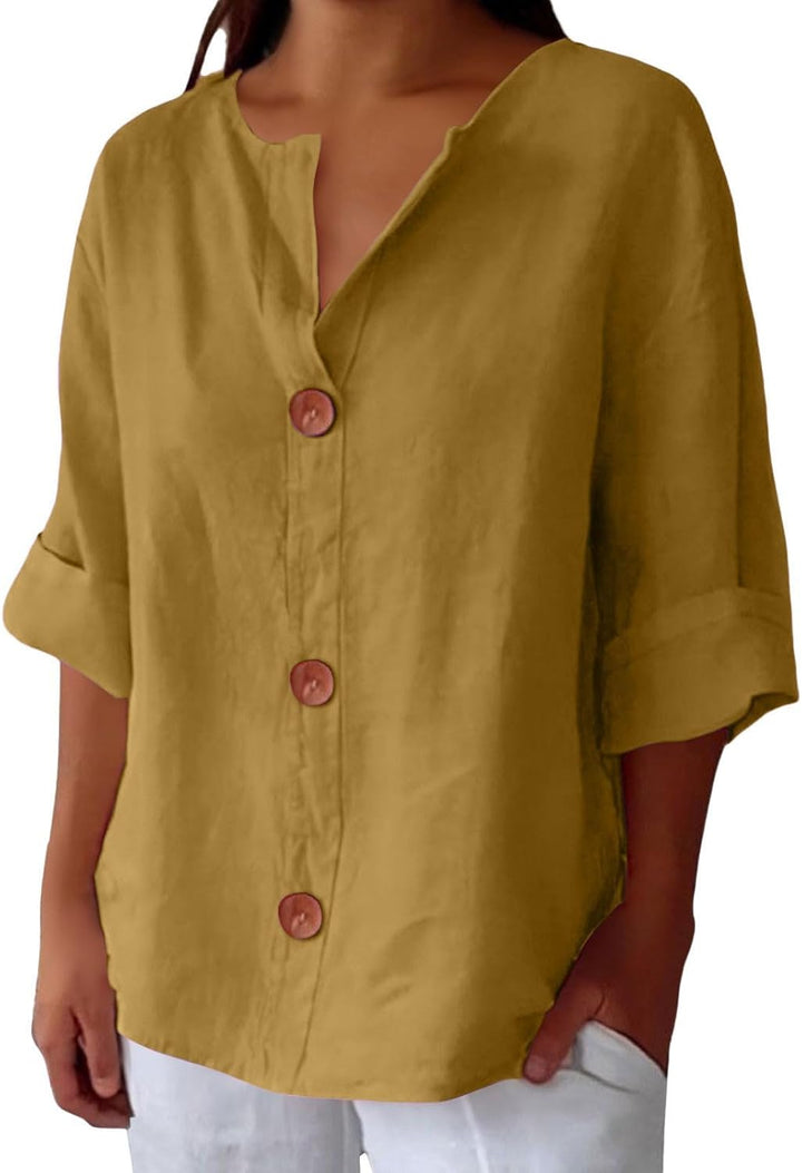Lyca | Luftige Struktur-Bluse