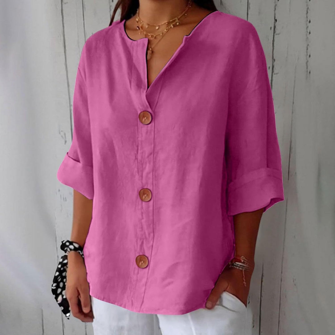 Lyca | Luftige Struktur-Bluse