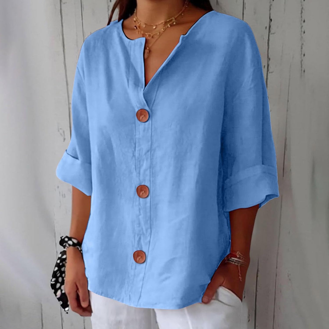 Lyca | Luftige Struktur-Bluse