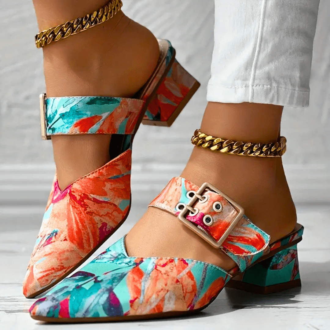 Bello | Bunte Regenbogen-Heels