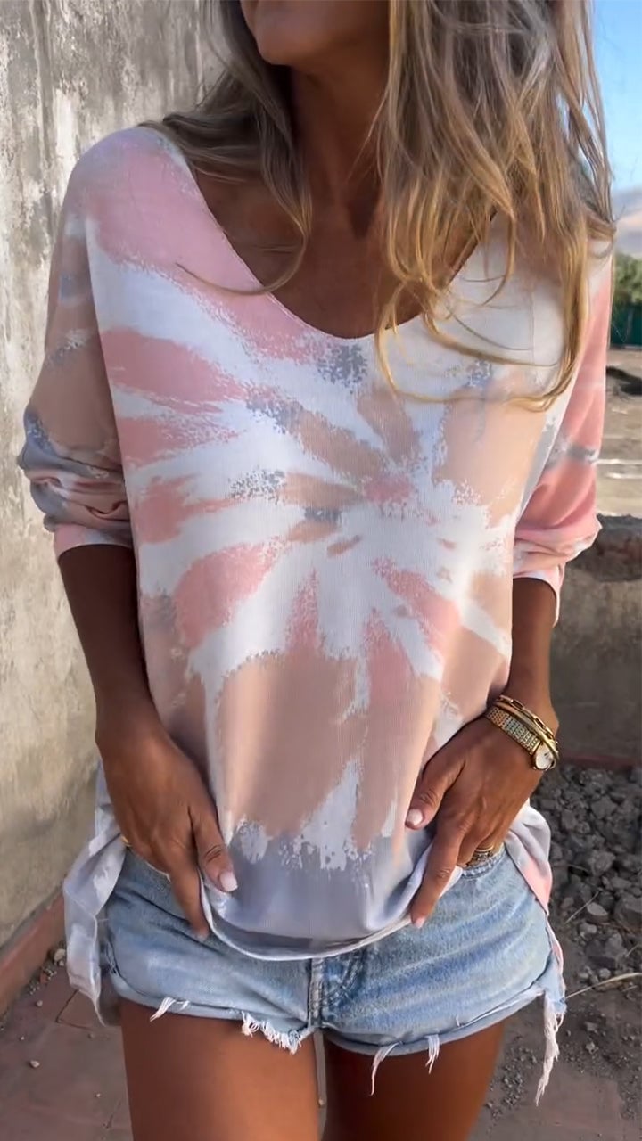 Demi | Charmantes Batik-Top