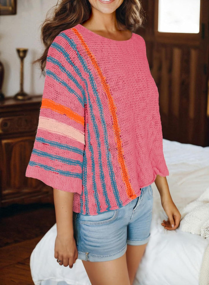 Camila | Boho-Strickpullover