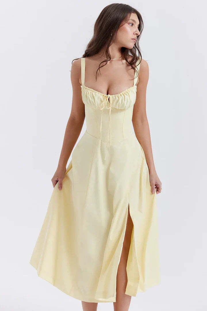 Vera™ | Romantisches Korsett-Midikleid