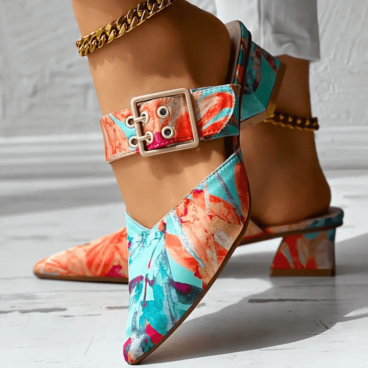 Bello | Bunte Regenbogen-Heels