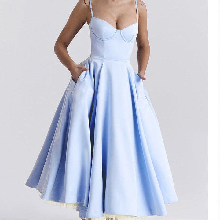 Aria™ | Romantisches Bustier-Midikleid