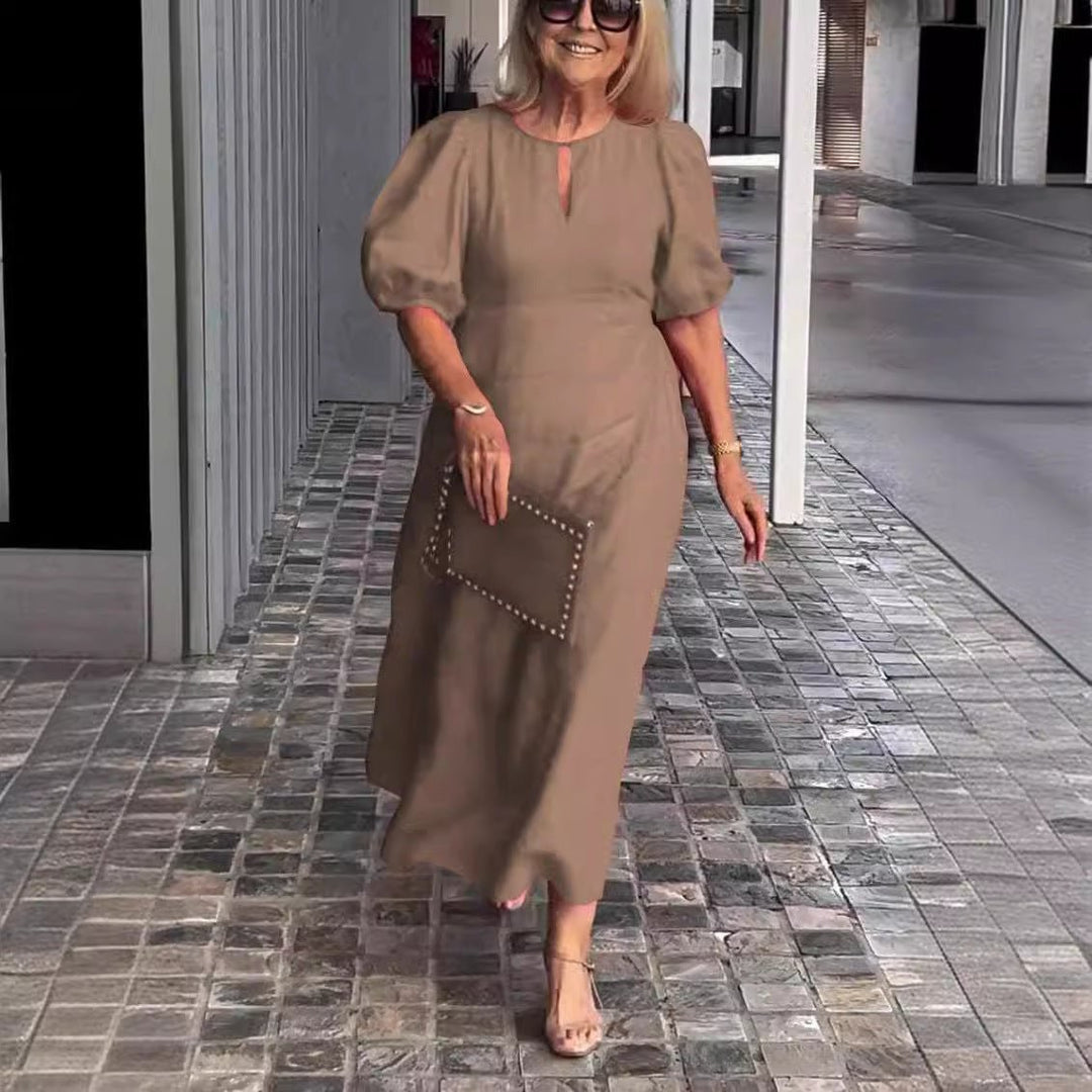 Angela | Küstentraum Midiekleid