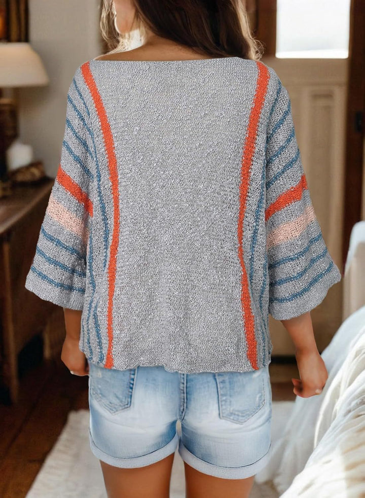 Camila | Boho-Strickpullover