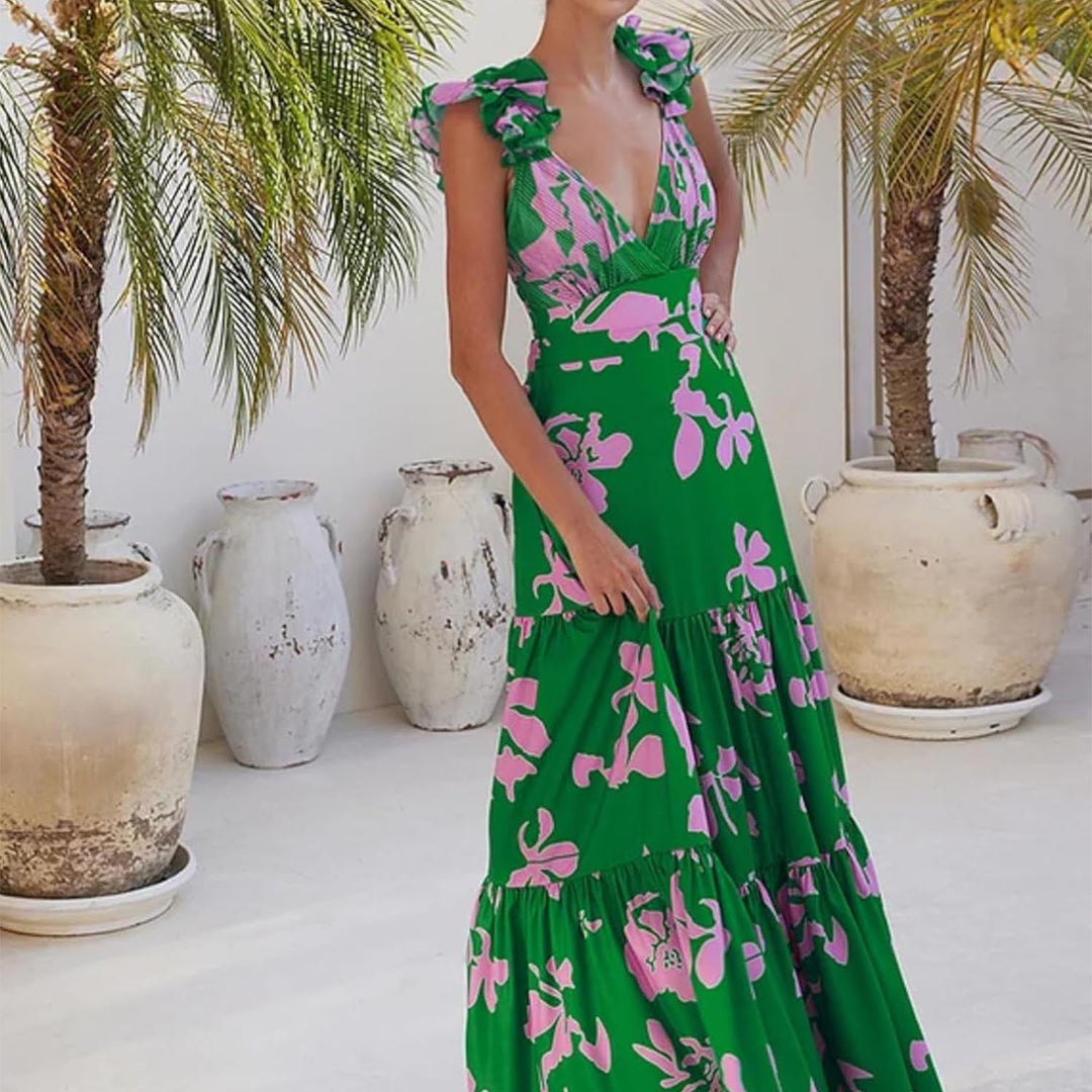 Mandy | Elegantes Gemustertes Schwimm-Set