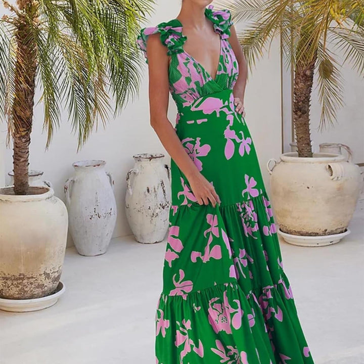 Mandy | Elegantes Gemustertes Schwimm-Set