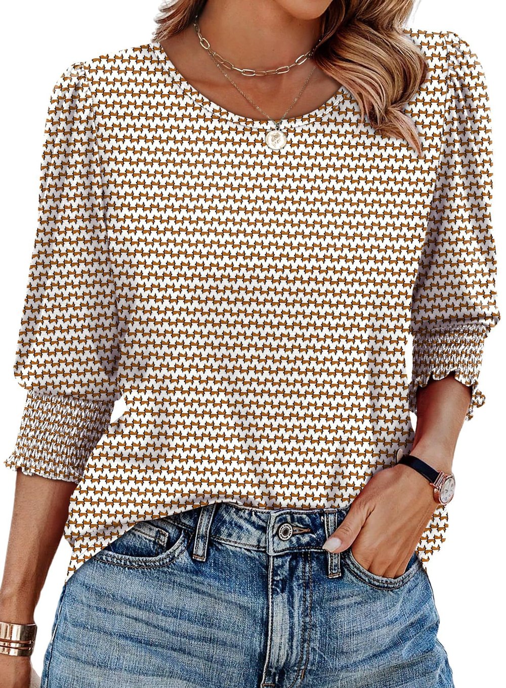 Merah | Leichte Raffinierte Bluse