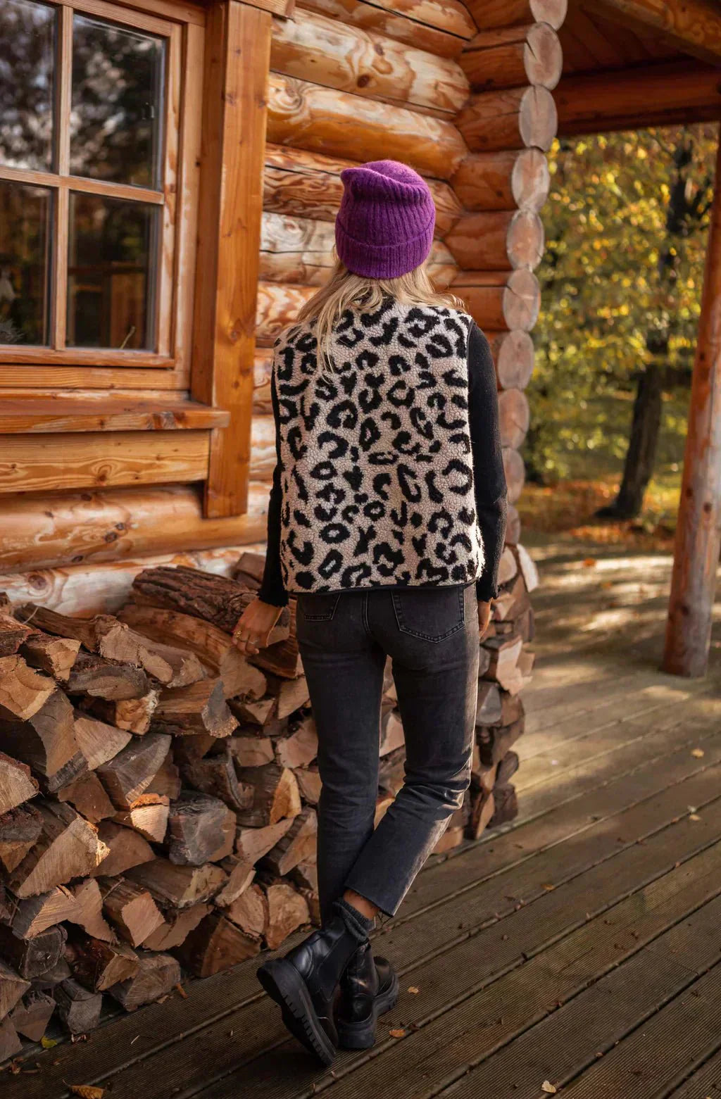 Catelyn | Luxe Leopard Strick