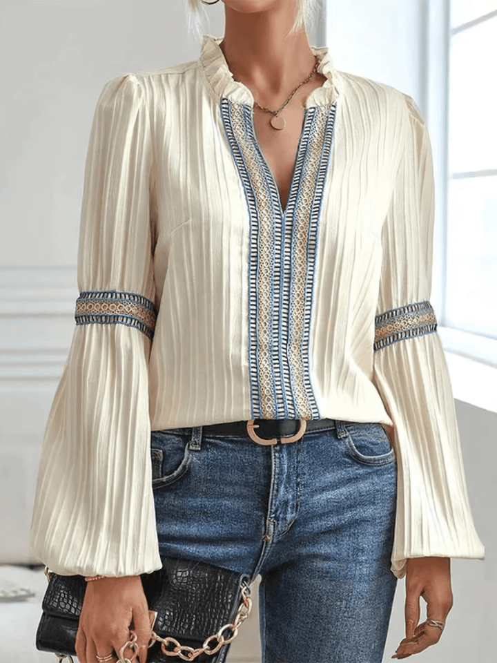 Rachel | Zarte Spitzenbluse