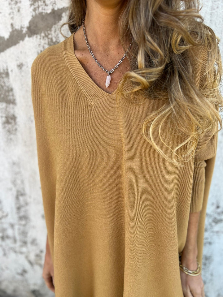 Amely | Fledermausärmel-Stricktop