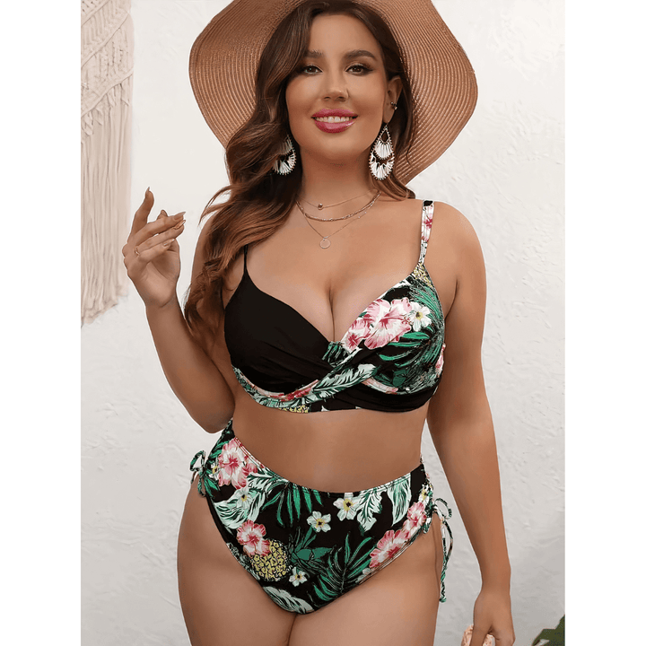Lina | Plus Size Kurvig Bikini-Set