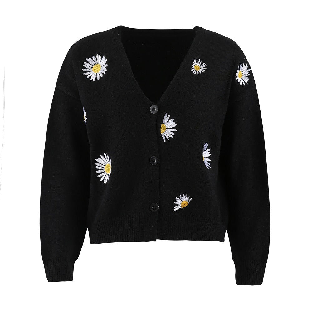 Dianna | Lebhafter Blüten-Strick