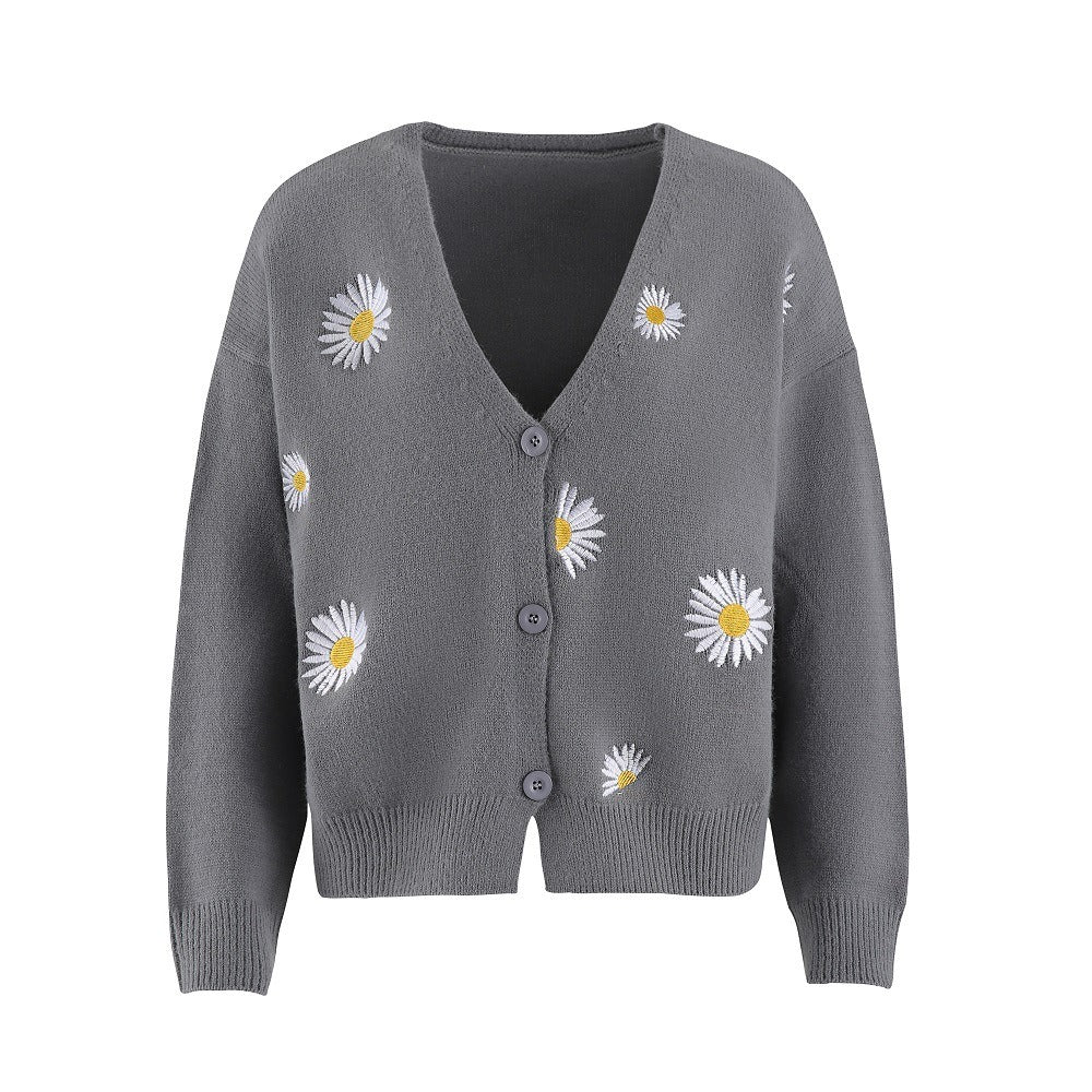 Dianna | Lebhafter Blüten-Strick