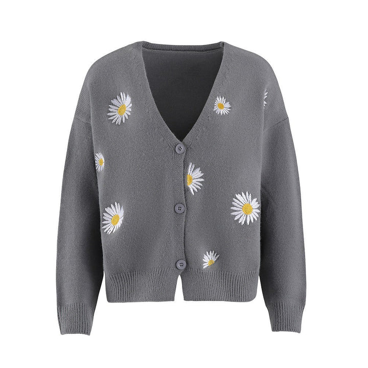 Dianna | Lebhafter Blüten-Strick