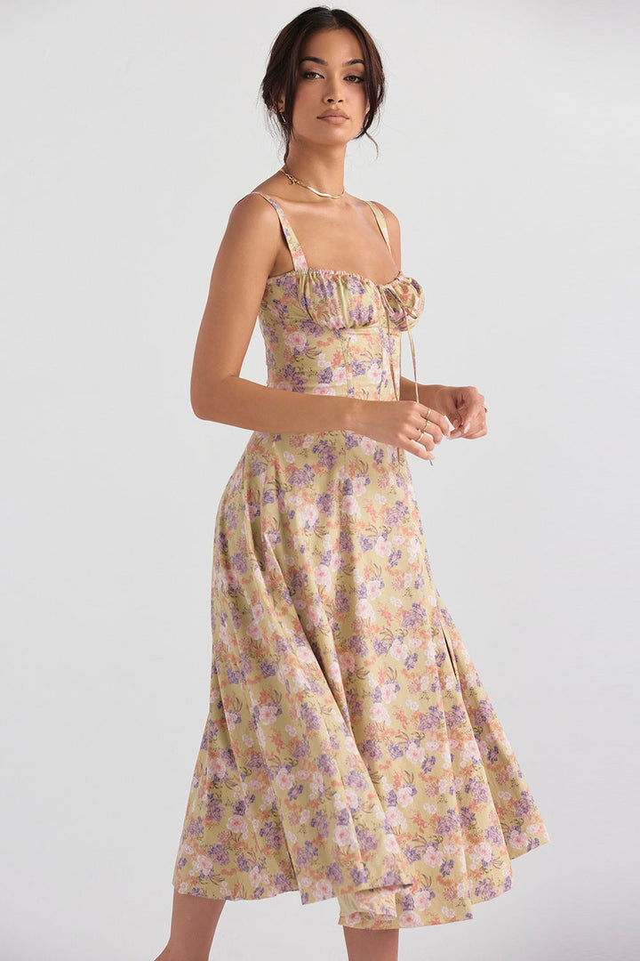 Vera™ | Romantisches Korsett-Midikleid