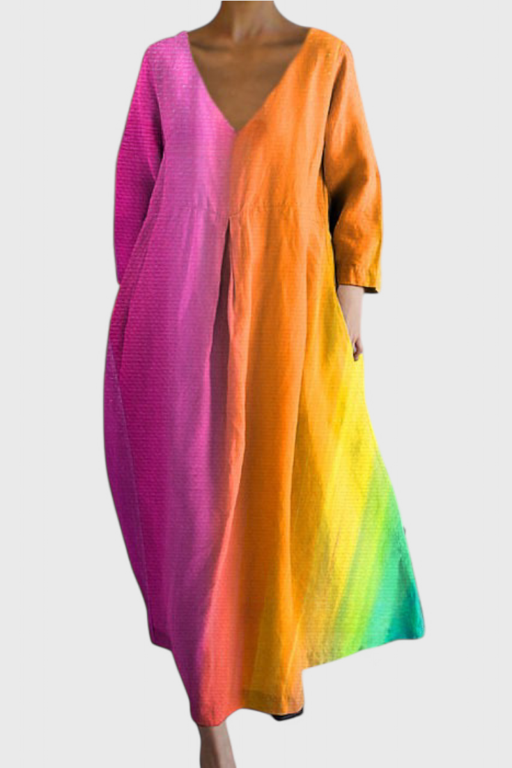 Riley | Müheloses V-Ausschnitt-Kleid