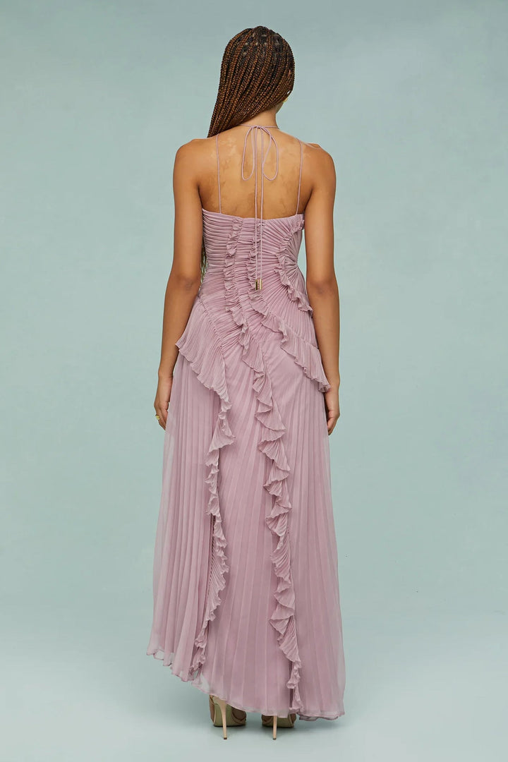 Romy™ | Elegantes Rüschen-Maxikleid