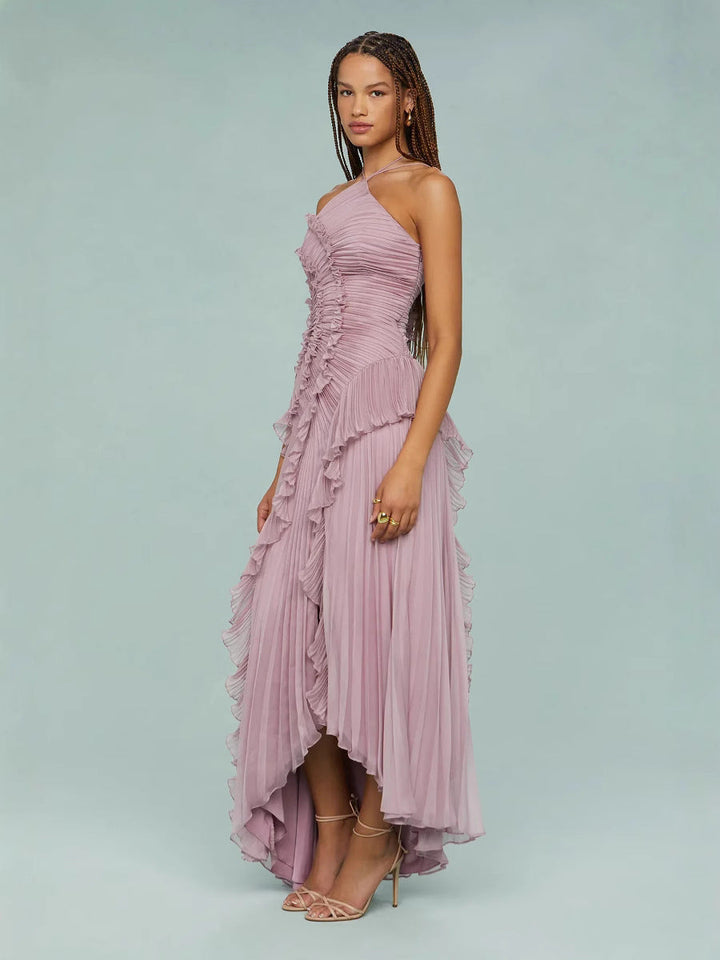 Romy™ | Elegantes Rüschen-Maxikleid