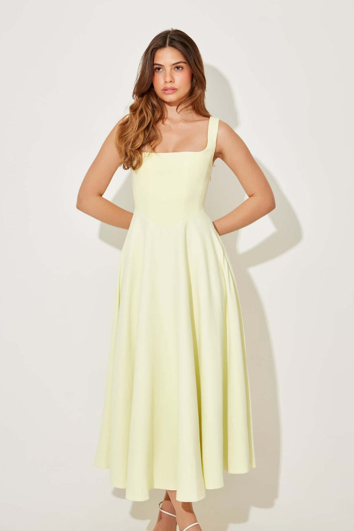 Nora™ | Elegantes Midi-Kleid