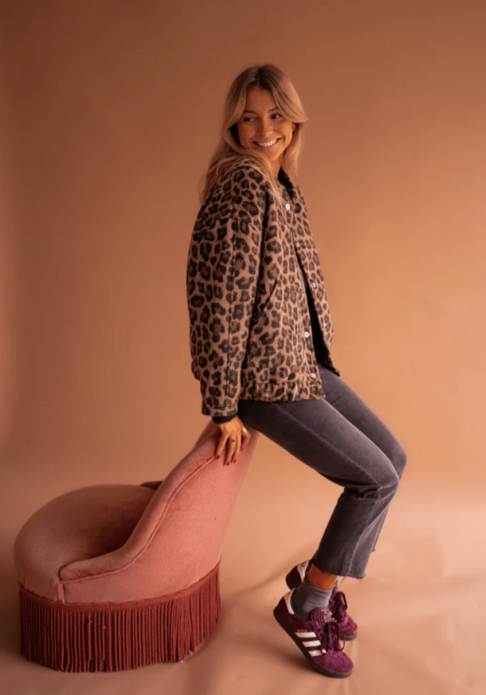 Daena | Luxuriöse Wild-Bomberjacke