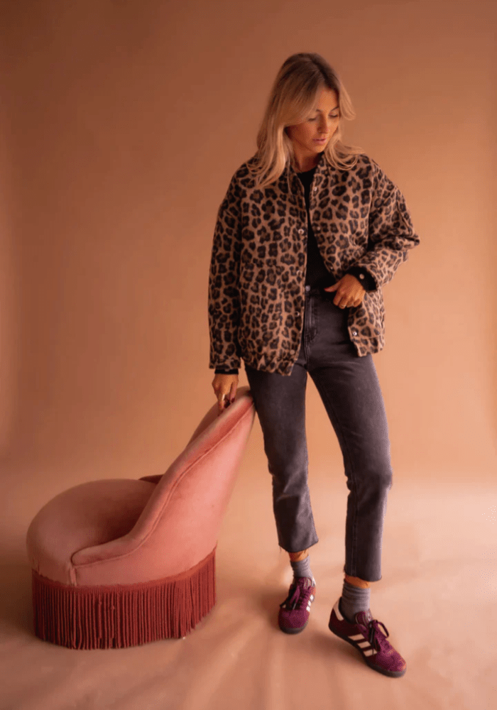 Daena | Luxuriöse Wild-Bomberjacke