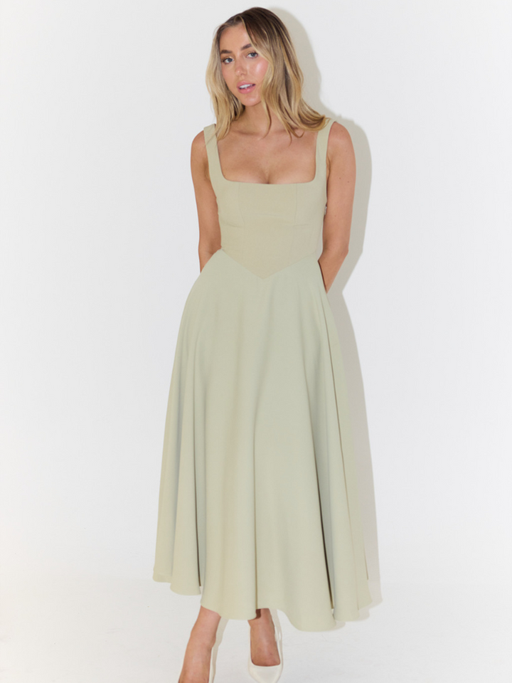 Nora™ | Elegantes Midi-Kleid