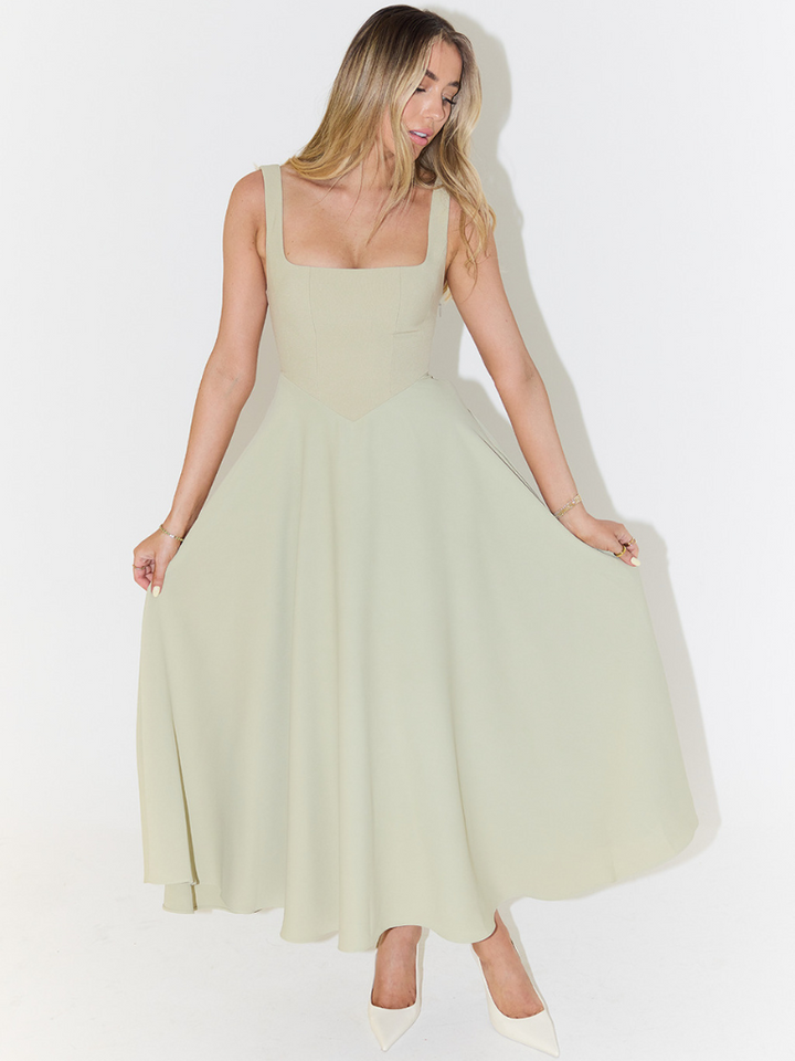 Nora™ | Elegantes Midi-Kleid