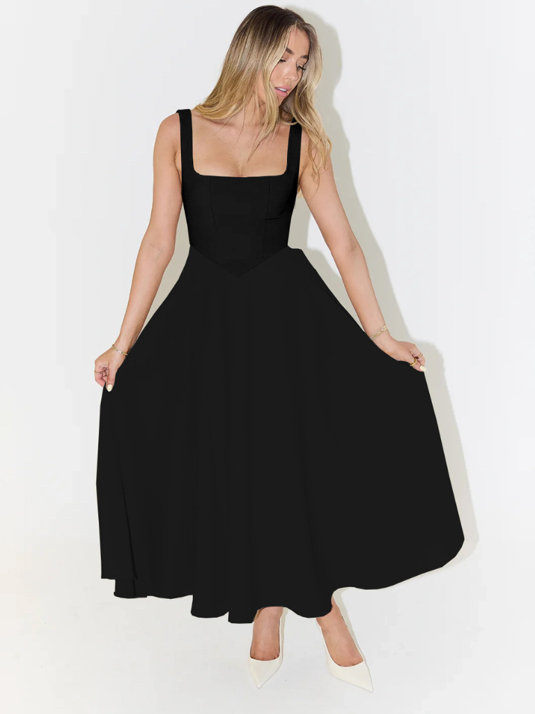 Nora™ | Elegantes Midi-Kleid